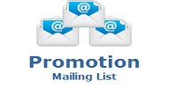 Promotion mailing lists